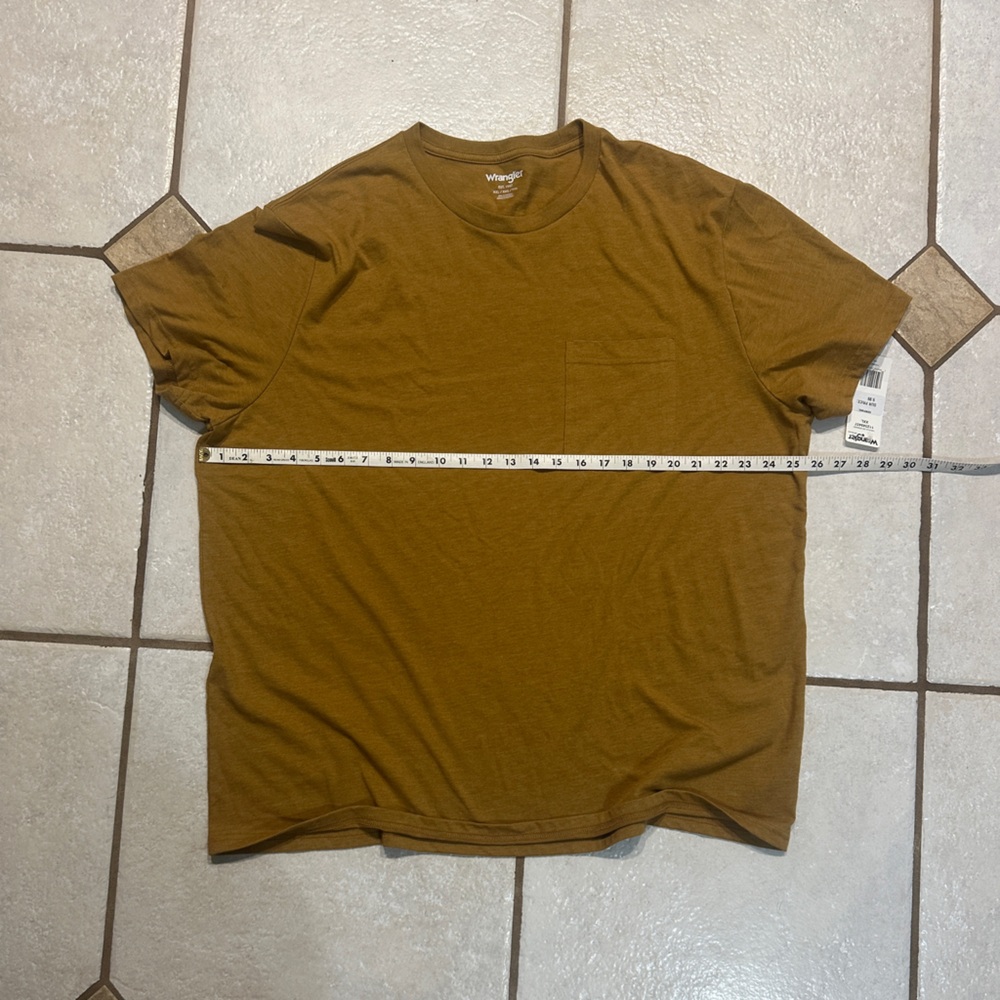 Wrangler Brown Short Sleeve T-Shirt